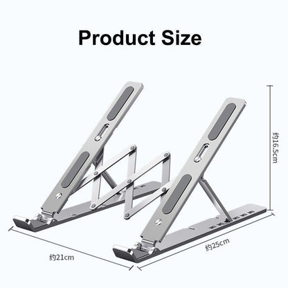 ADJUSTABLE & PORTABLE ALUMINIUM LAPTOP STAND